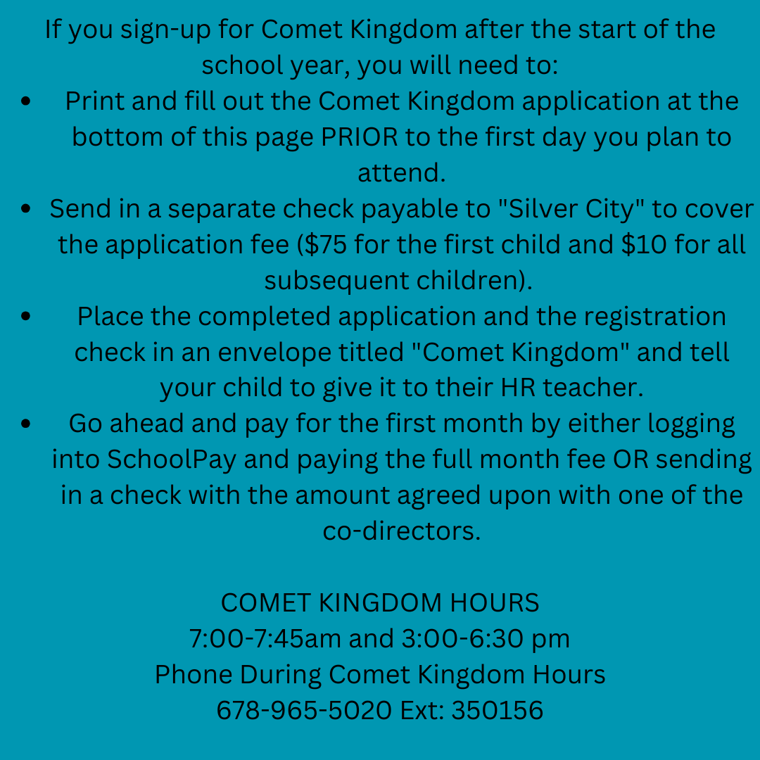 CC Important Info